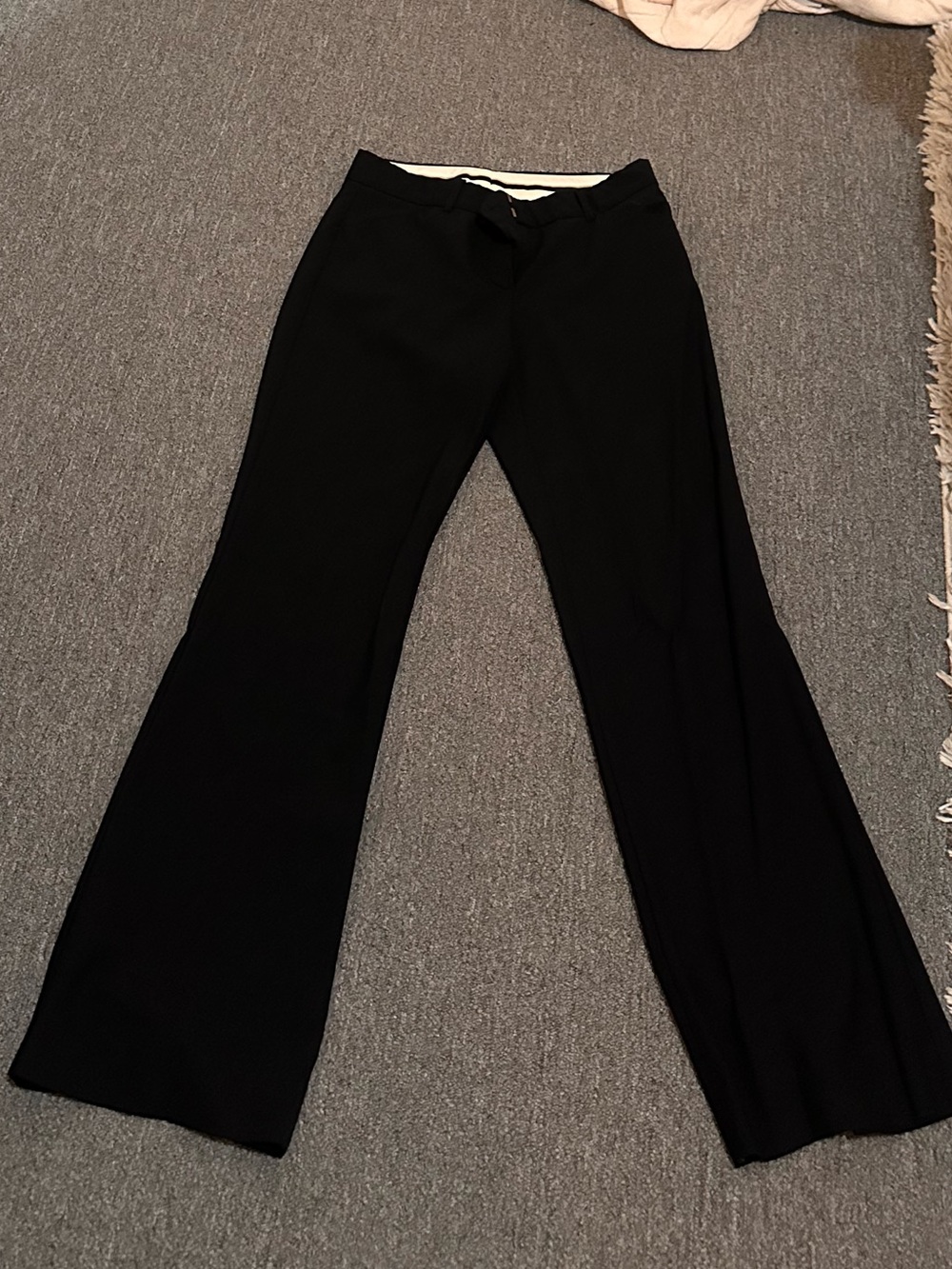 Theory Made in the USA low rise trousers